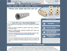 Tablet Screenshot of manifoldcenter.com